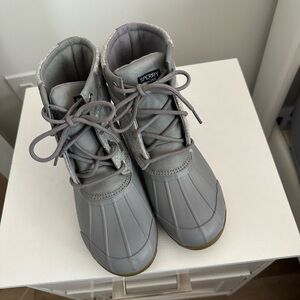 Sperry Kids Gray Rain Boots